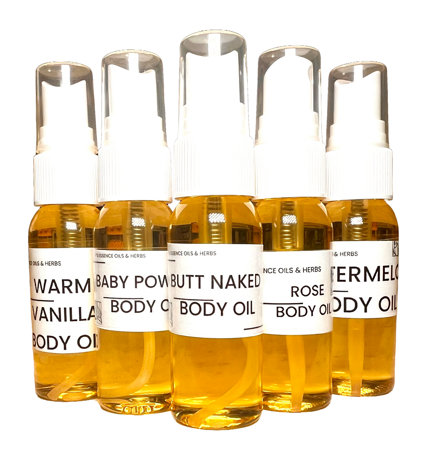 Body Oils - made with Jojoba Oil, Sunflower Oil & Olive oil