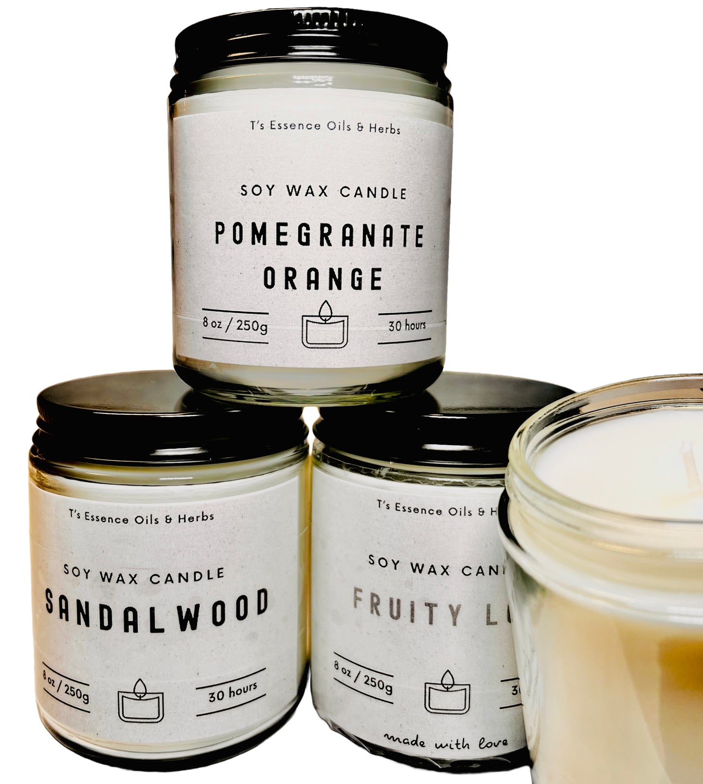 Soy Candles 8oz.