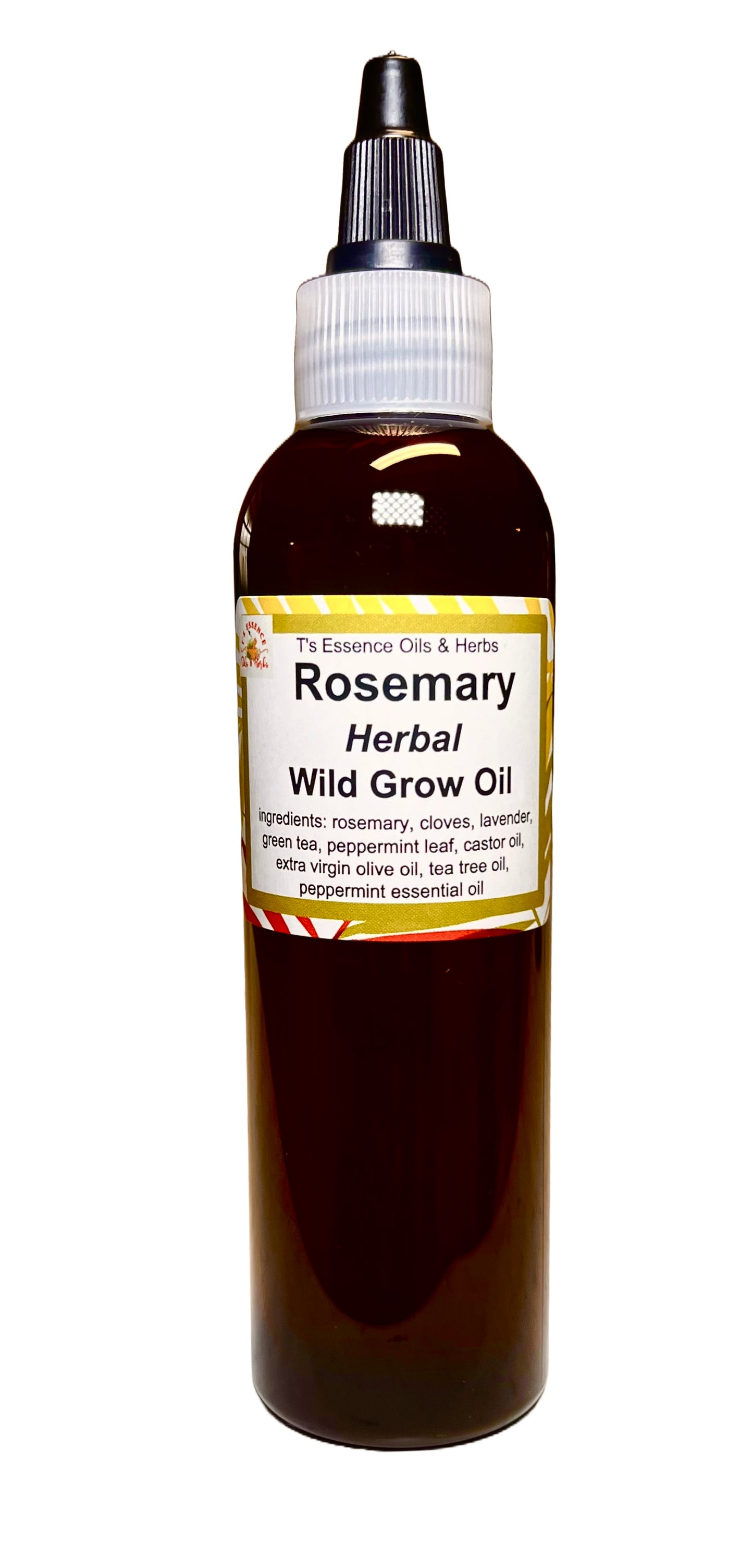 Hair - Rosemary Herbal Wild Grow Oil 4oz