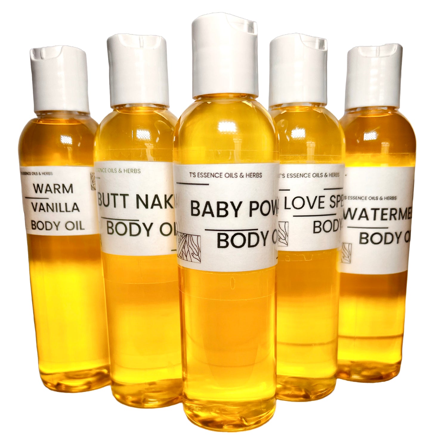 Body Oils - made with Jojoba Oil, Sunflower Oil & Olive oil