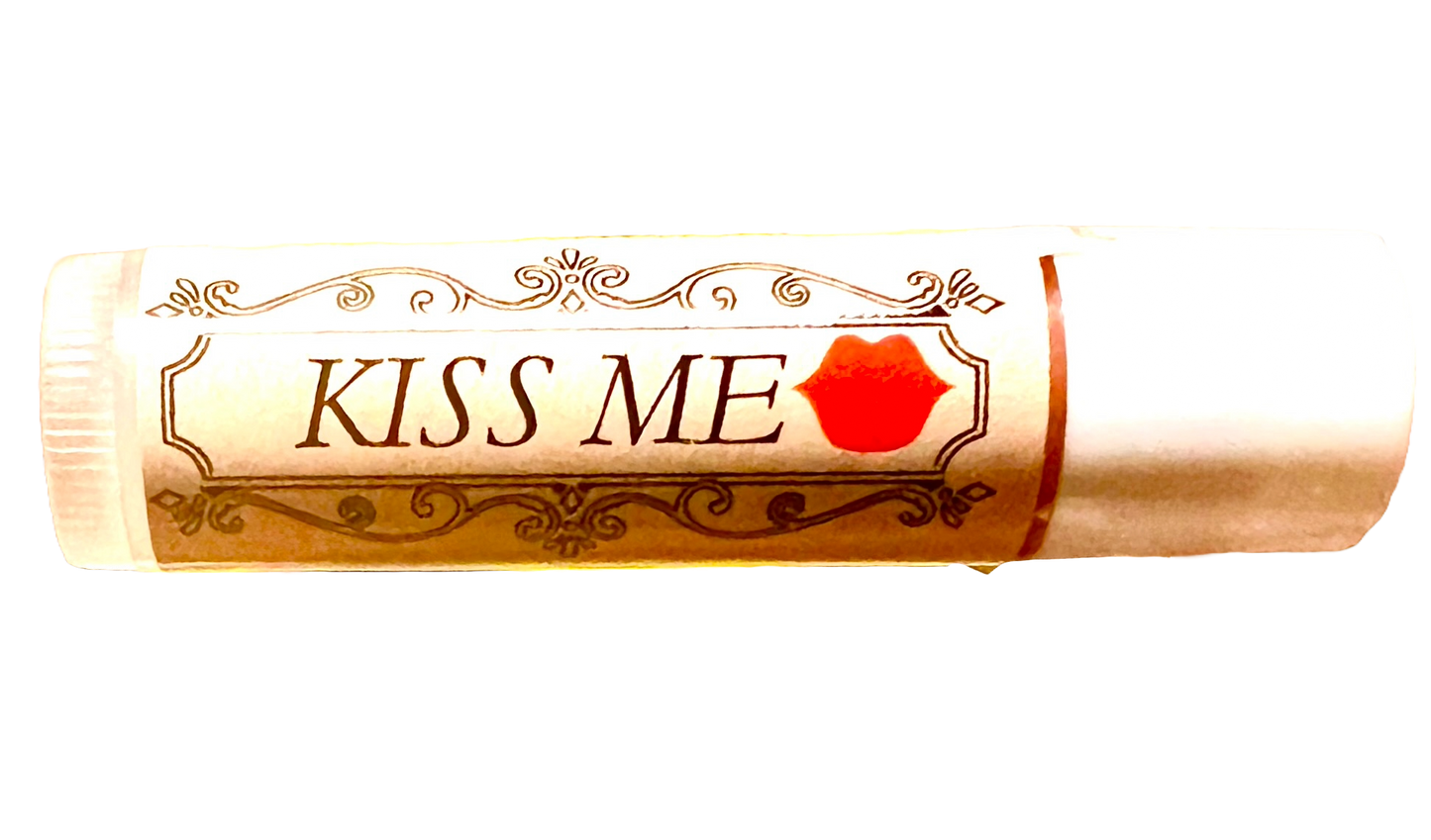 Kiss Me Lip Balm (with local raw honey and shea butter)