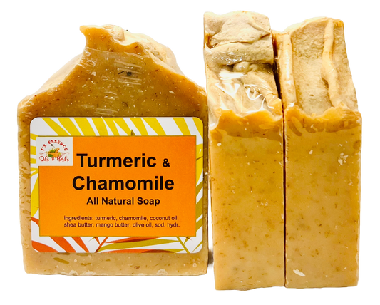 Natural Soap - Turmeric & Chamomile - Face & Body