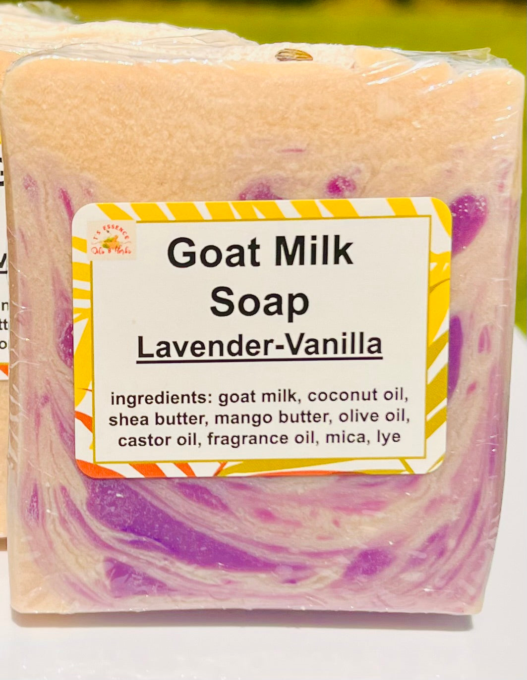 Natural Soap - Goat Milk  - Lavender/Vanilla