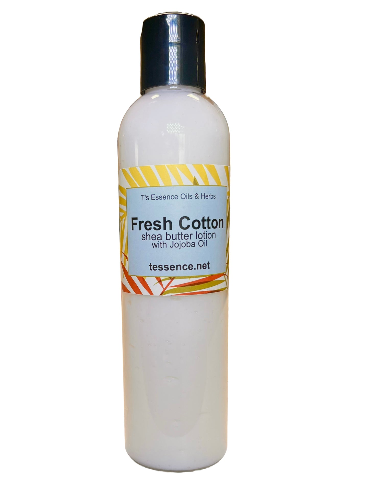 Shea Butter Lotion - Fresh Cotton 8oz. - with  Jojoba Oil