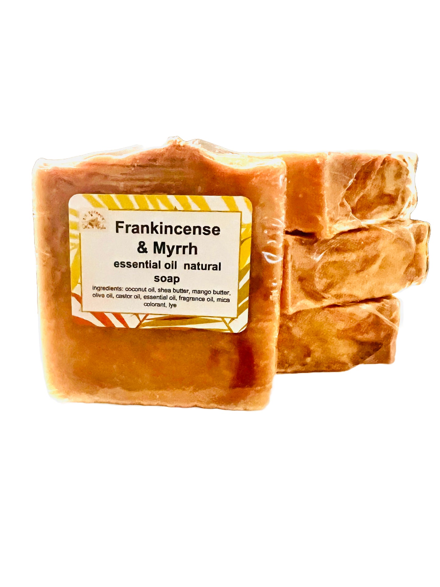 Natural Soap - Frankincense & Myrrh Essential Oil