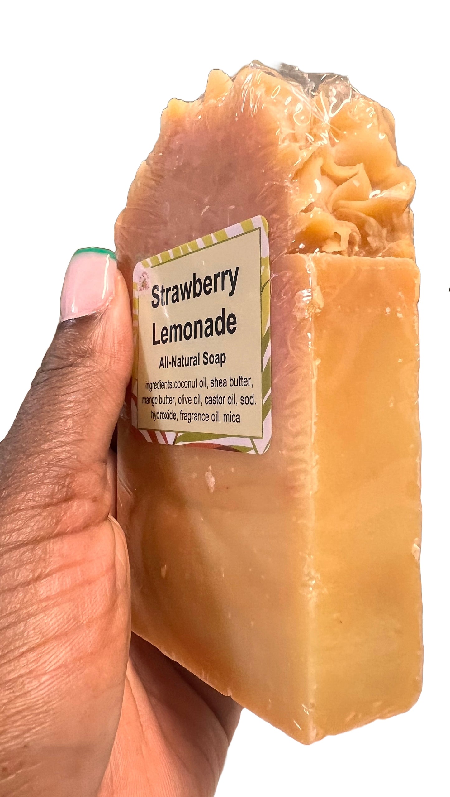 Natural Soap - Strawberry Lemonade - Artisan