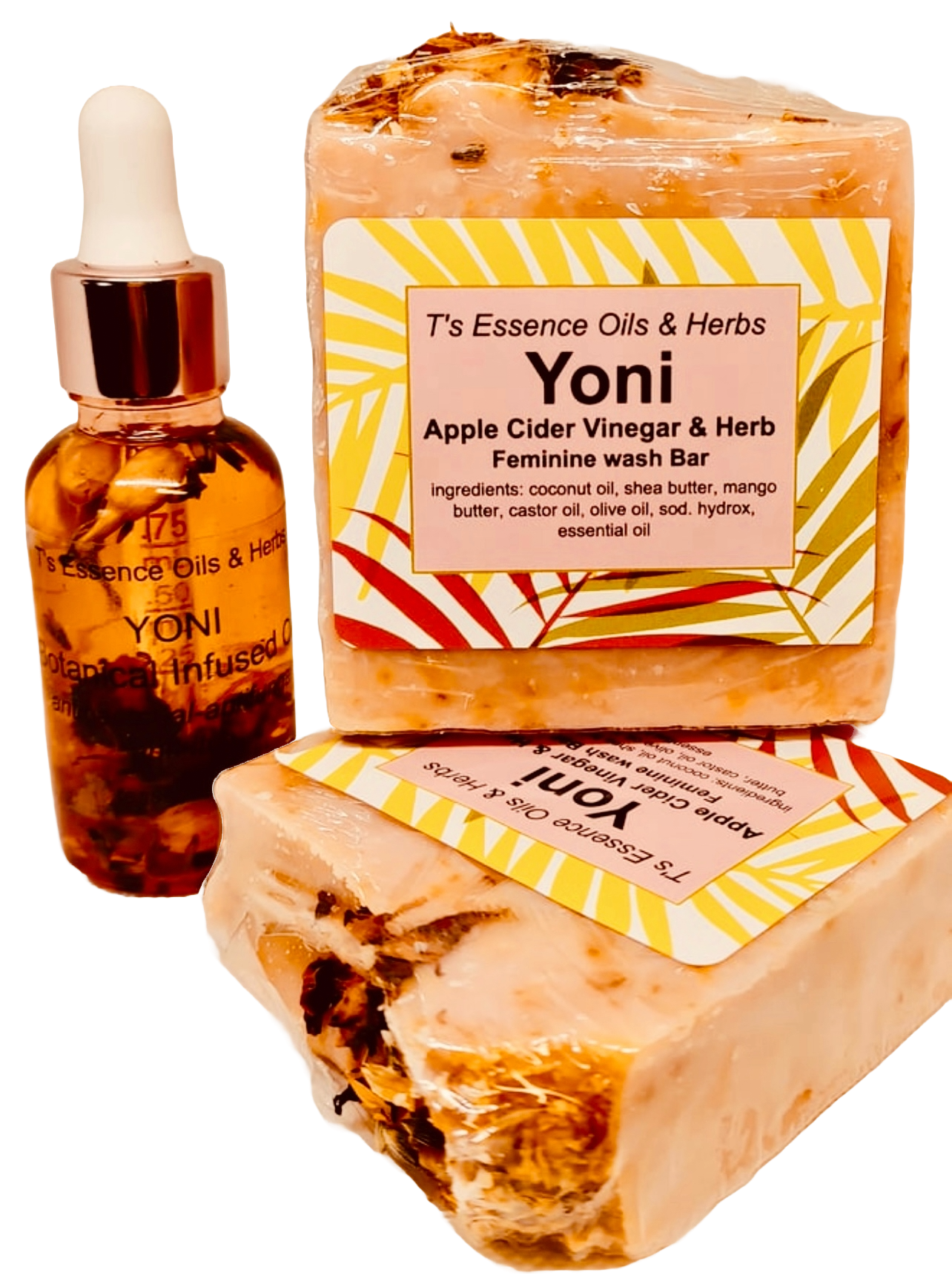 Natural Soap & Botanical Oil Yoni Care Set