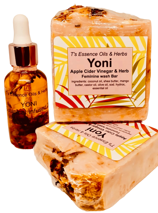 Natural Soap & Botanical Oil Yoni Care Set