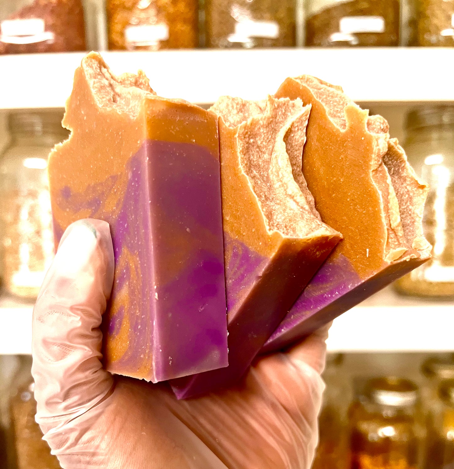 Natural Soap - Patchouli Lavender & Lemongrass