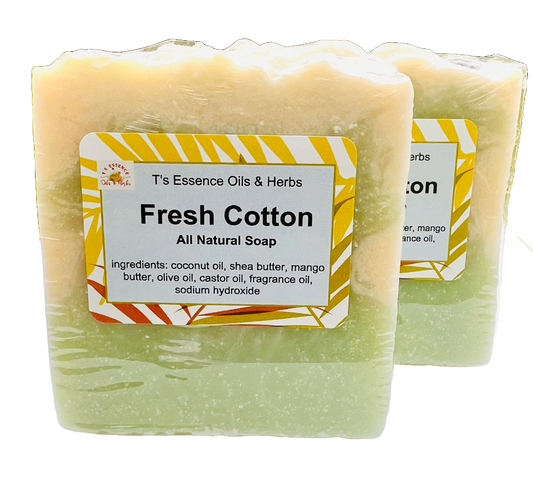 Natural Soap - Fresh Cotton