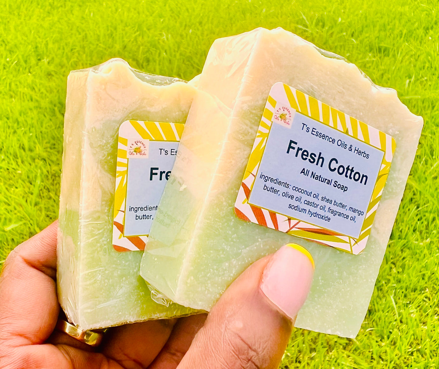 Natural Soap - Fresh Cotton