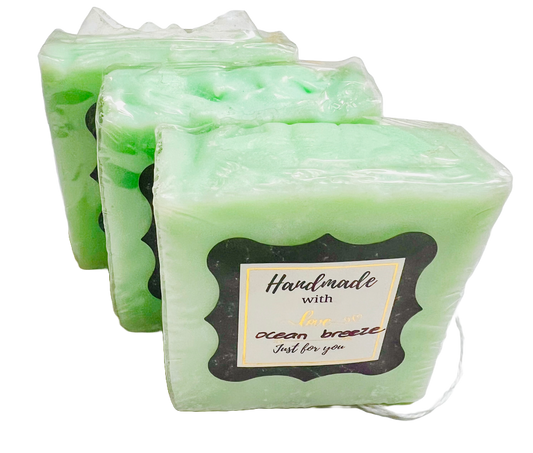 Natural Soap - Ocean Breeze (3 bars)