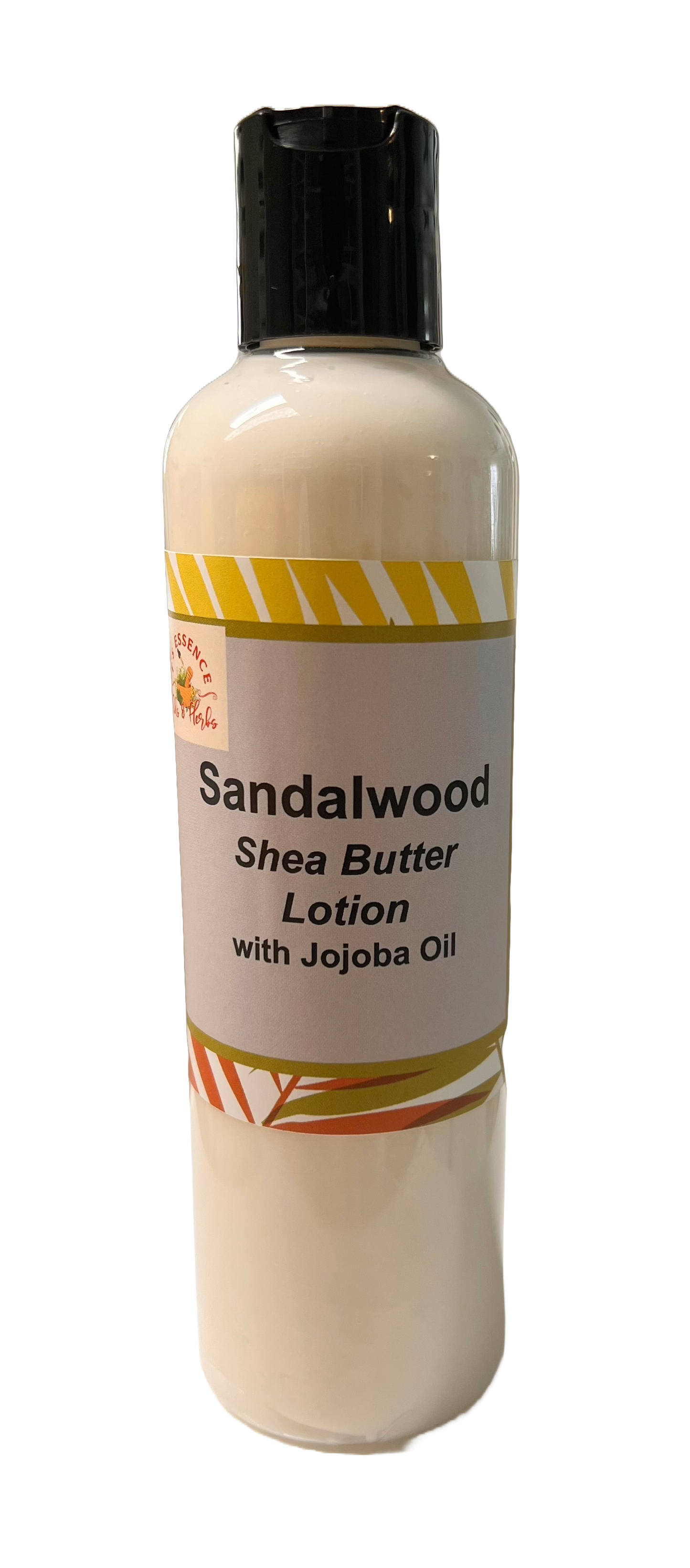 Shea Butter Lotion - Sandalwood 8oz with Jojoba Oil